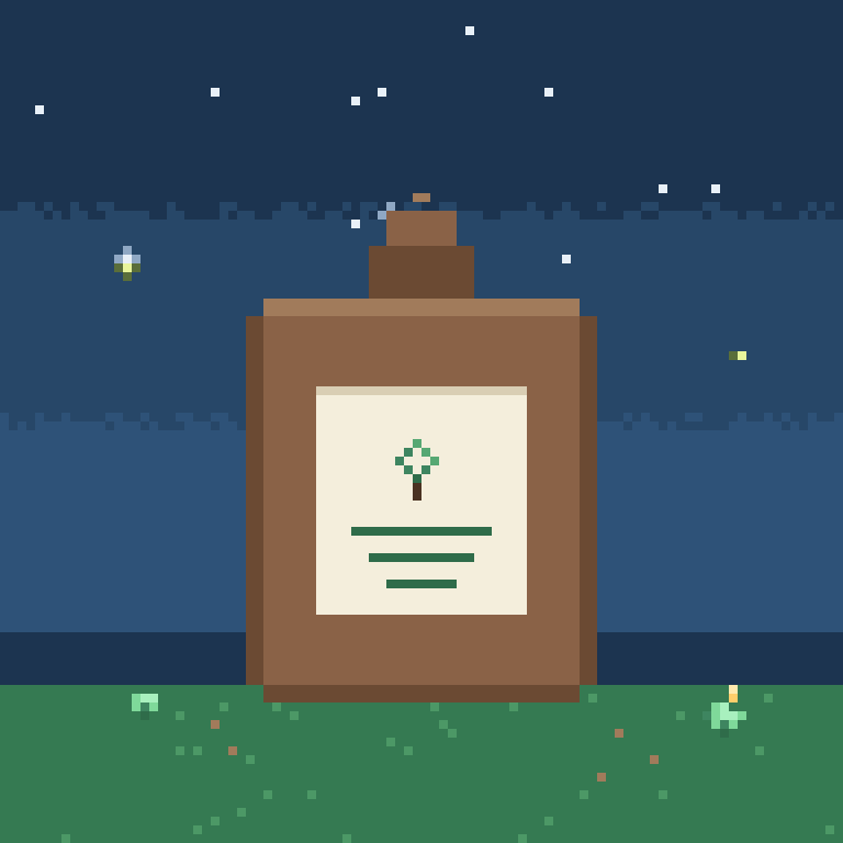 Fertilizer NFT — a crafted fertilizer bag with the Verdant Labs leaf